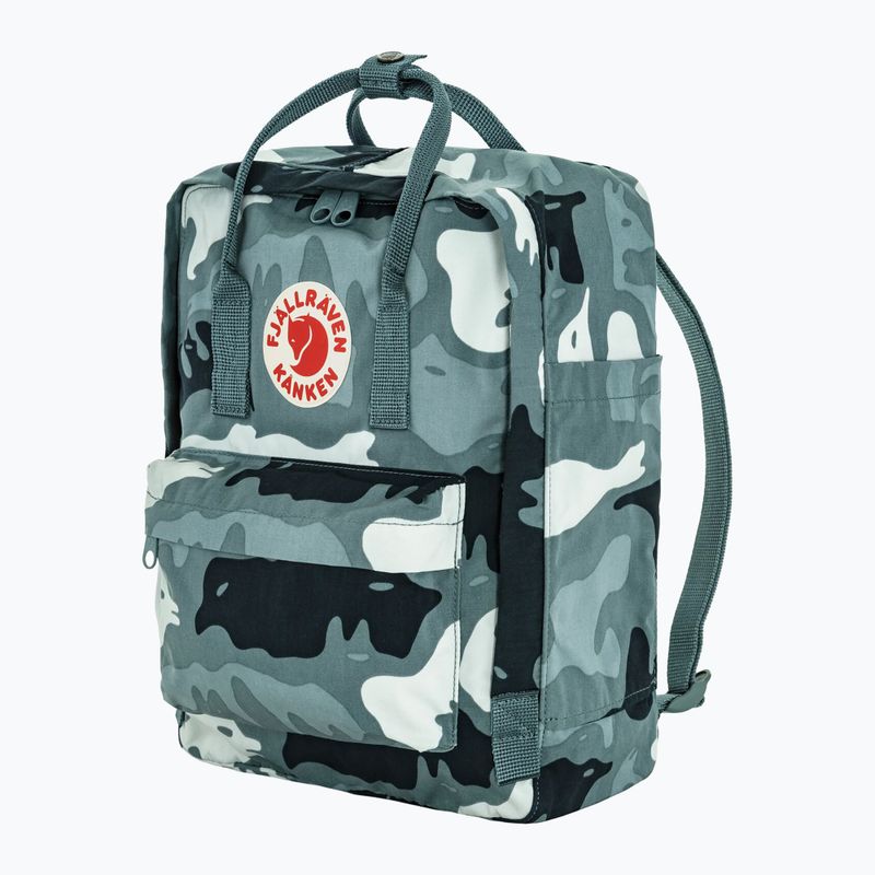 Miesto kuprinė Fjällräven Kanken Graphics 16 l nimbus blue/hidden animals 2