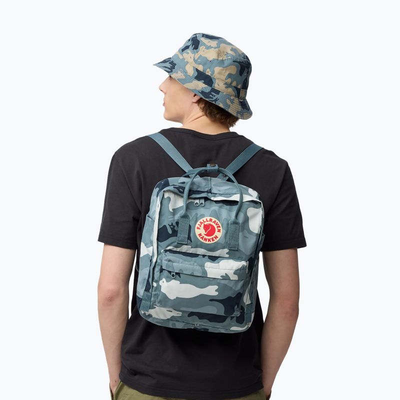 Miesto kuprinė Fjällräven Kanken Graphics 16 l nimbus blue/hidden animals 5
