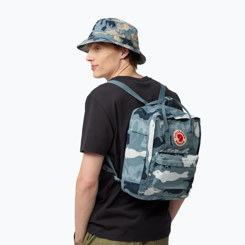 Miesto kuprinė Fjällräven Kanken Graphics 16 l nimbus blue/hidden animals 6