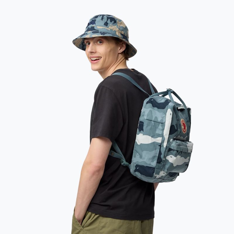 Miesto kuprinė Fjällräven Kanken Graphics 16 l nimbus blue/hidden animals 8
