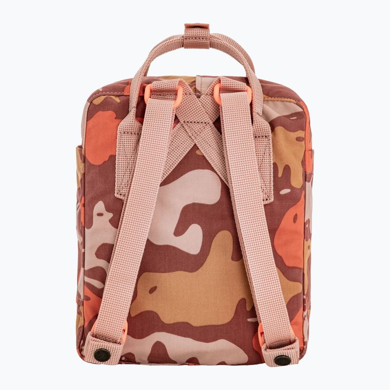 Miesto kuprinė Fjällräven Kanken Graphics Mini 7 l chalkrose/hidden animals 3