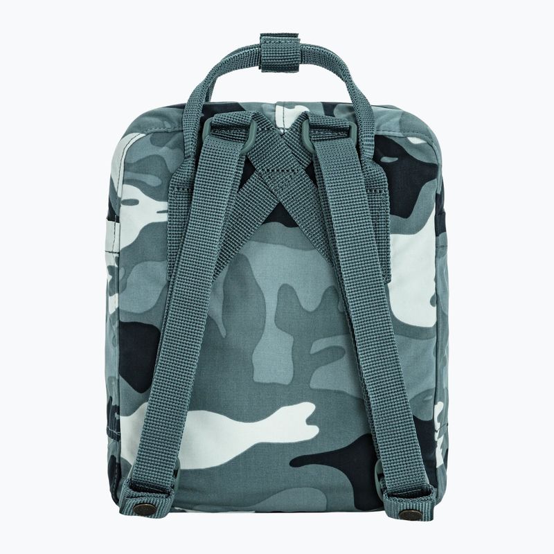 Miesto kuprinė Fjällräven Kanken Graphics Mini 7 l nimbus blue/hidden animals 3