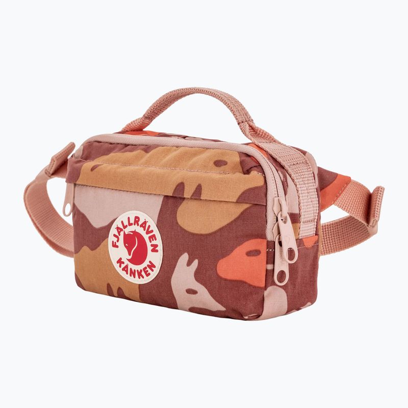Juosmens krepšys Fjällräven Kanken Graphics Hip Pack chalk rose/hidden animals 2