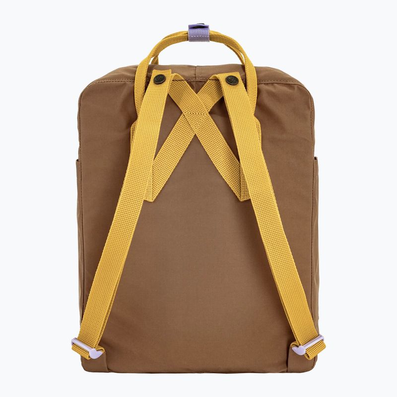 Miesto kuprinė Fjällräven Kånken Concept 16 l khaki dust/kantarell 2