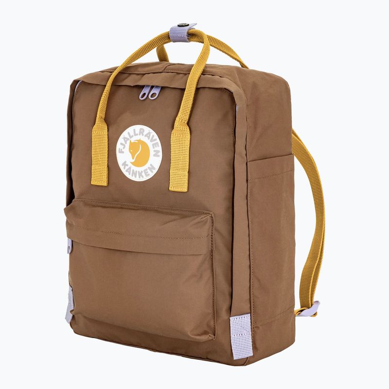 Miesto kuprinė Fjällräven Kånken Concept 16 l khaki dust/kantarell 3