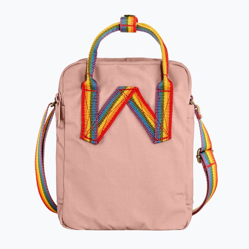 Maišelis Fjällräven Kanken Rainbow Sling 2,5 l chalk rose/rainbow 3
