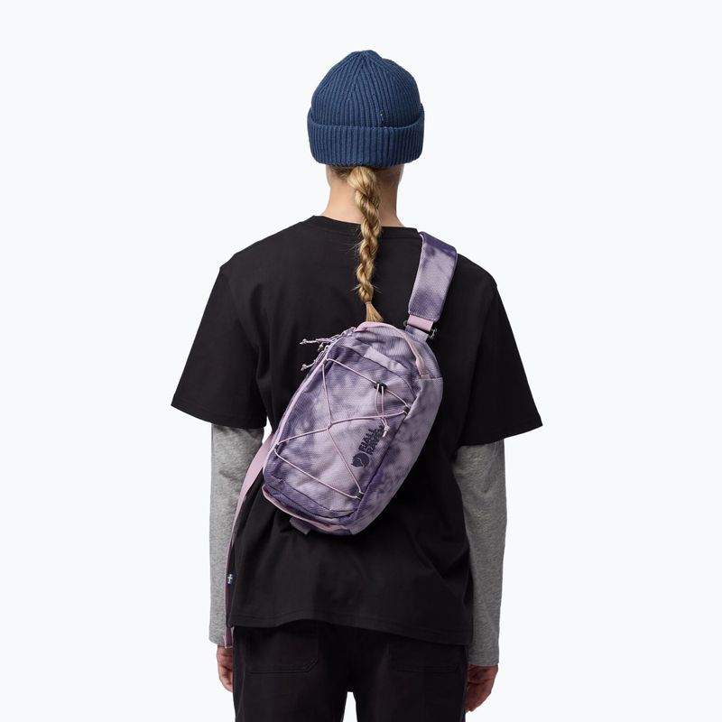Miesto vieno peties kuprinė Fjällräven Skule Graphics Sling 6 l pastel lavender/shade 4