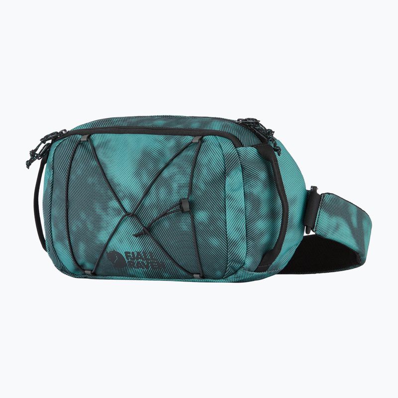 Miesto vieno peties kuprinė Fjällräven Skule Graphics Sling 6 l teal/shade 2
