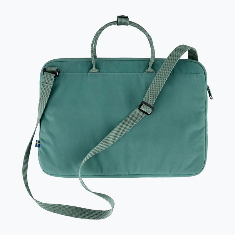 Nešiojamojo kompiuterio krepšys Fjällräven 1960 Laptop 16" 2l Frost Green 2