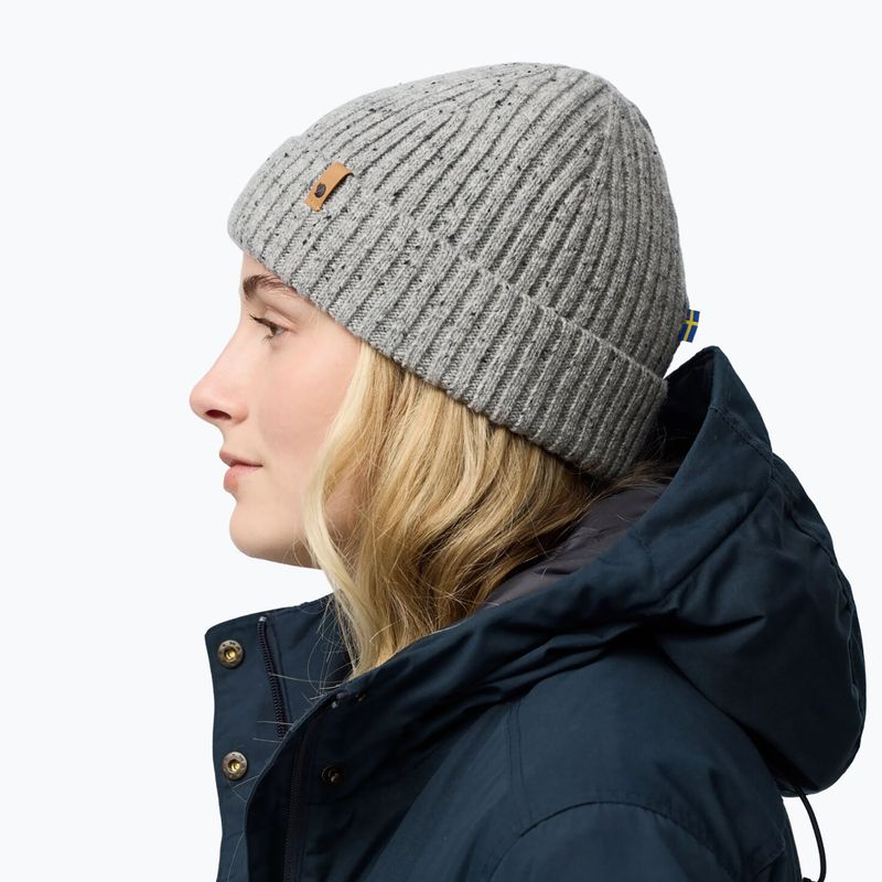 Žieminė kepurė Fjällräven Ovik Neps Beanie grey 5