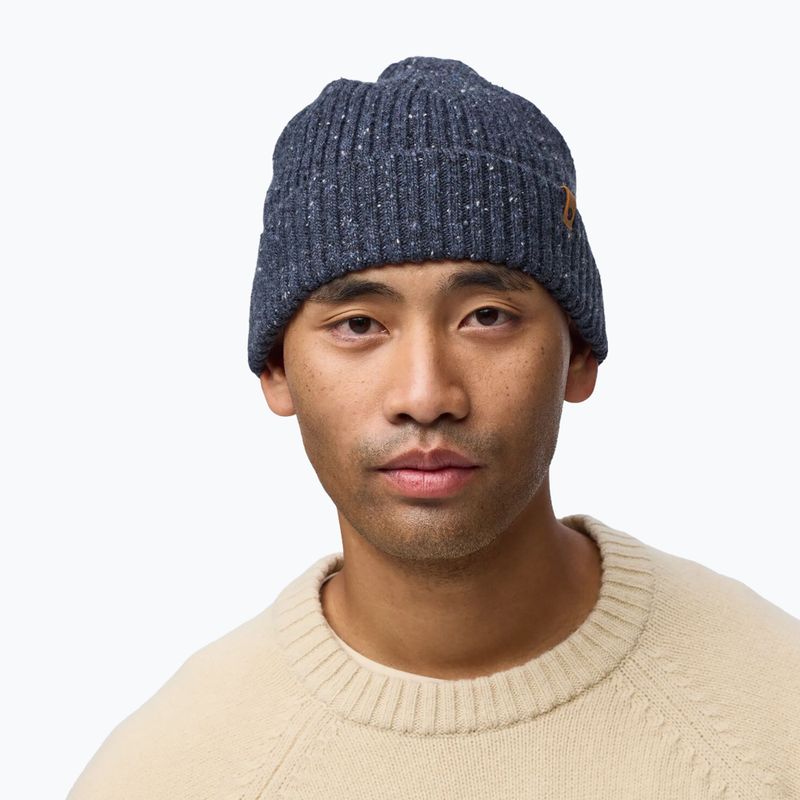 Žieminė kepurė Fjällräven Ovik Neps Beanie dark navy 4