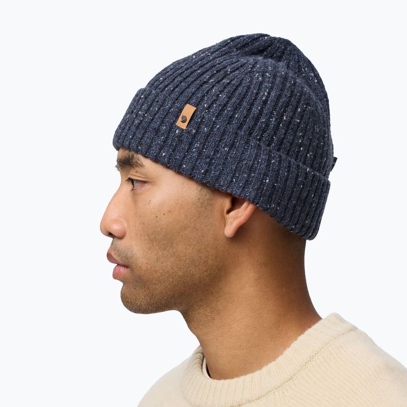 Žieminė kepurė Fjällräven Ovik Neps Beanie dark navy 5