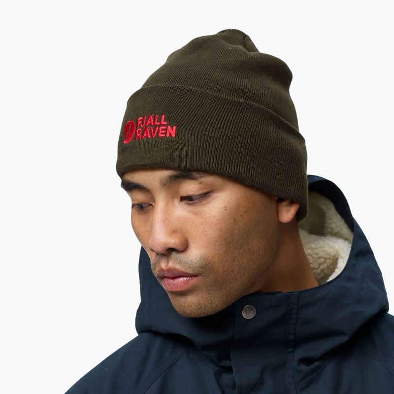 Žieminė kepurė Fjällräven Vardag Beanie deep forest 5