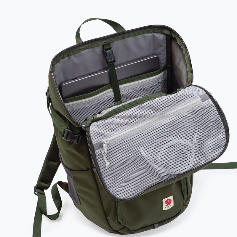 Miesto kuprinė Fjällräven Skule Top Zip 30 l deep forest 4