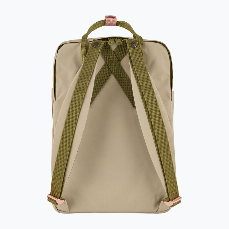Miesto kuprinė Fjällräven Kanken Koncept Laptop 15" 18 l fossil/foliage green 3