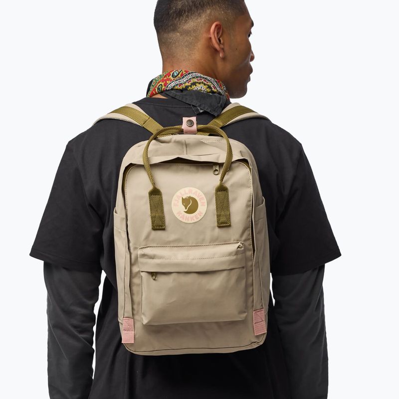 Miesto kuprinė Fjällräven Kanken Koncept Laptop 15" 18 l fossil/foliage green 5