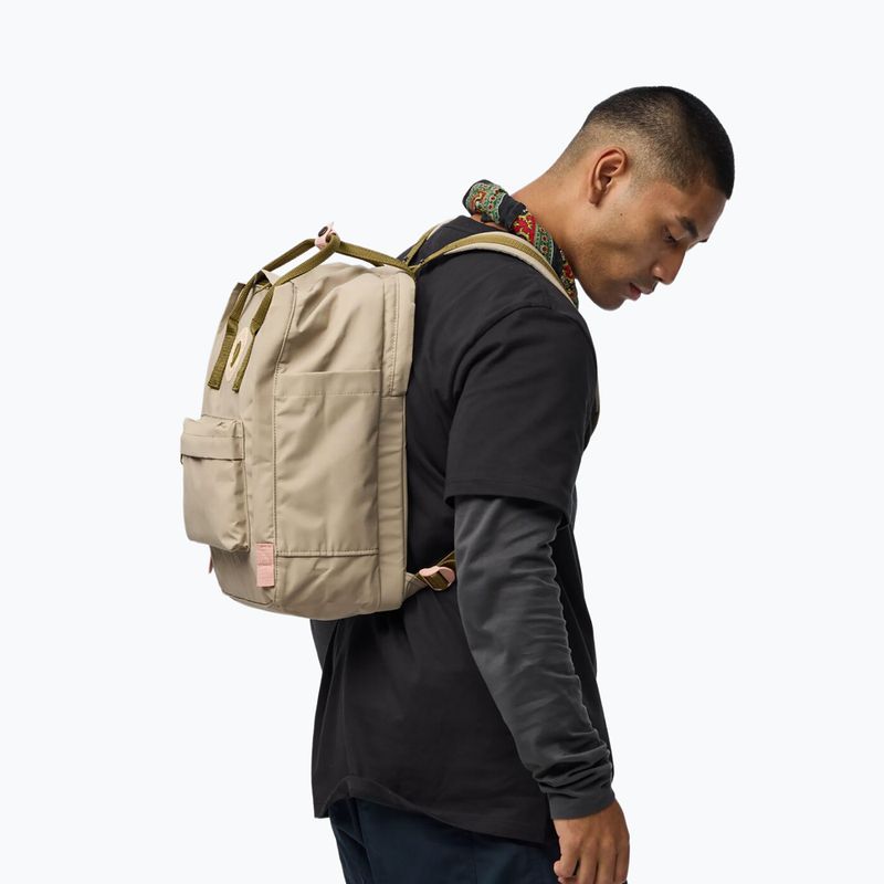 Miesto kuprinė Fjällräven Kanken Koncept Laptop 15" 18 l fossil/foliage green 9