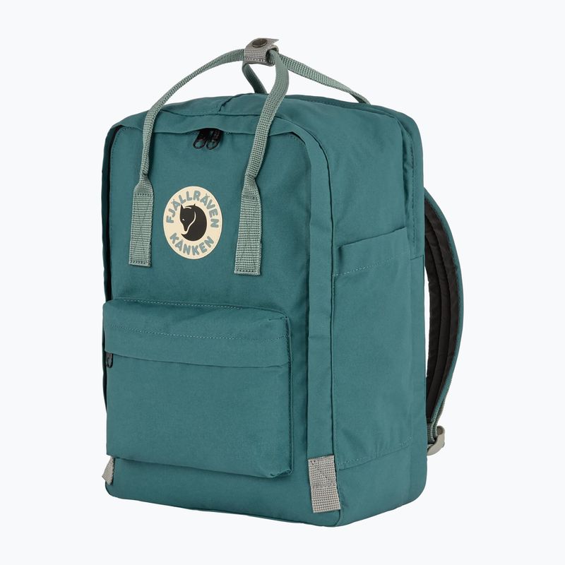 Miesto kuprinė Fjällräven Kanken Koncept Laptop 15" 18 l teal/frost green 2