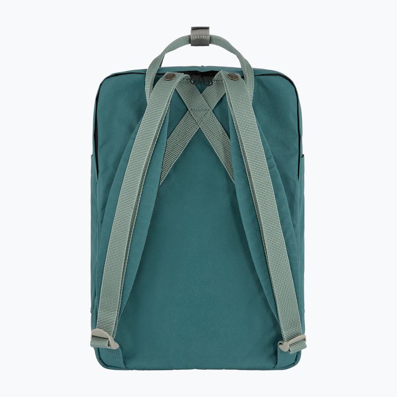 Miesto kuprinė Fjällräven Kanken Koncept Laptop 15" 18 l teal/frost green 3