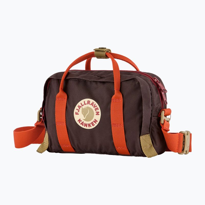 Maža rankinė Fjällräven Kanken Koncept 4 l black oak/rowan red 2