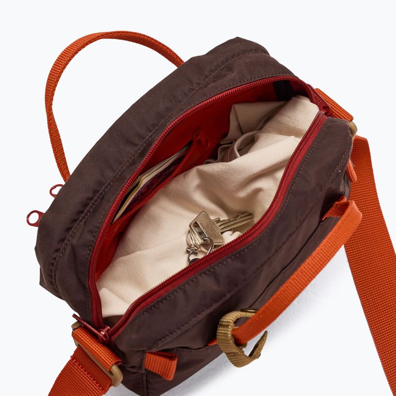 Maža rankinė Fjällräven Kanken Koncept 4 l black oak/rowan red 4