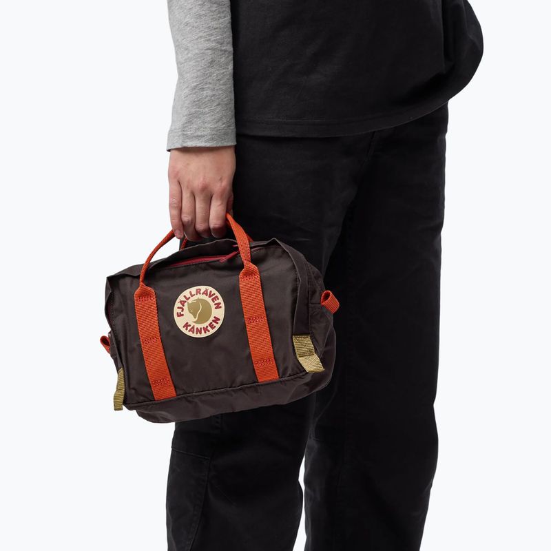 Maža rankinė Fjällräven Kanken Koncept 4 l black oak/rowan red 6
