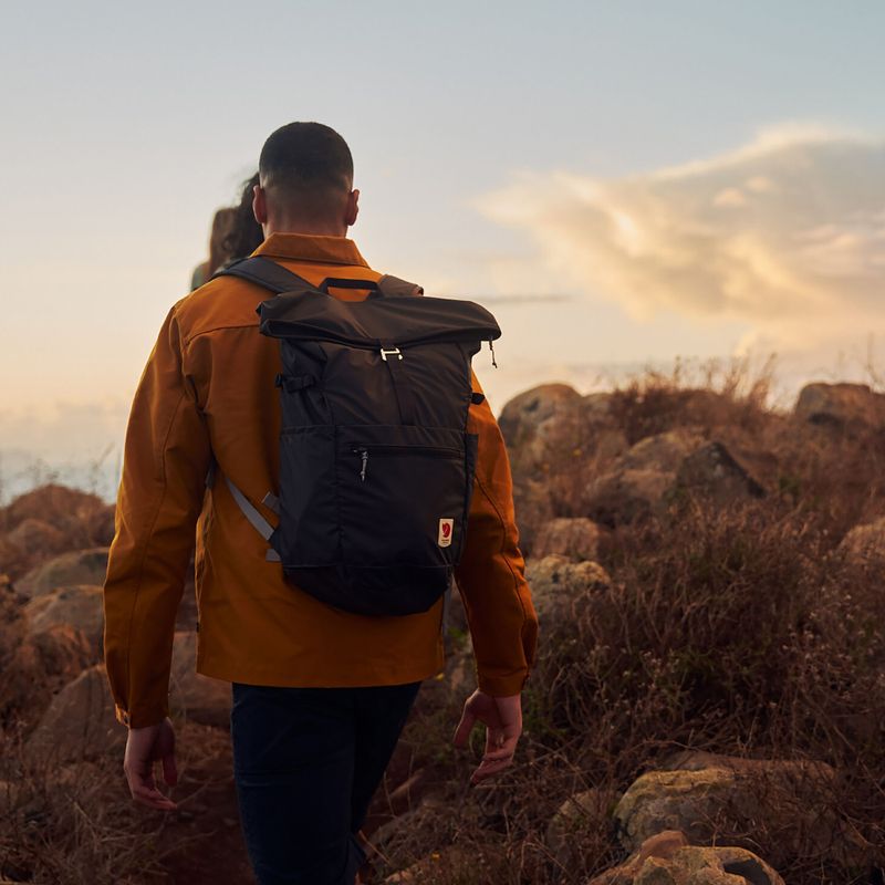Turistinė kuprinė Fjällräven High Coast Foldsack 24 l black oak 4