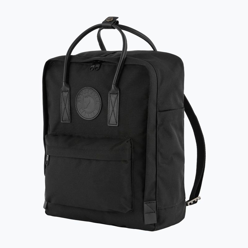 Miesto kuprinė Fjällräven Kanken No. 2 16 l black/black 2