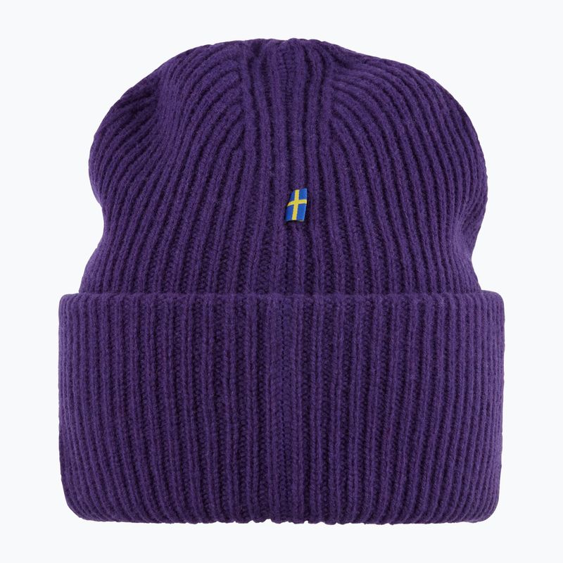 Žieminė kepurė Fjällräven 1960 Logo Hat dark violet 3