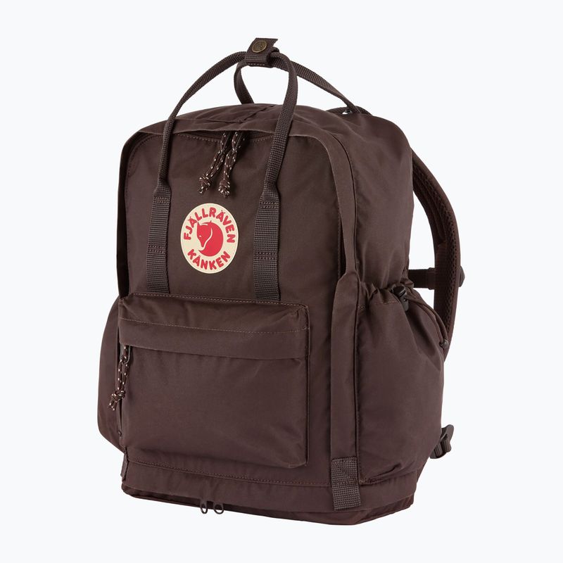Miesto kuprinė Fjällräven Kånken Outlong 18 l black oak 2