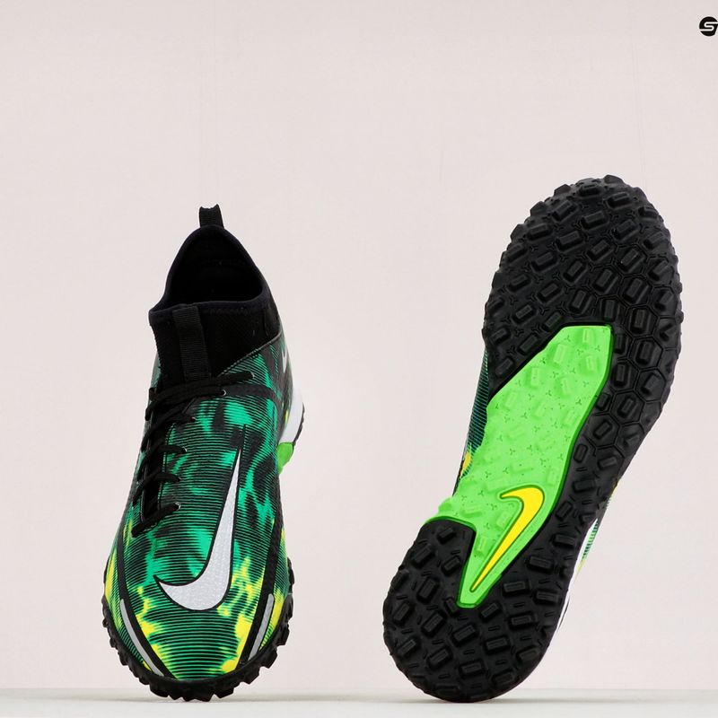 Vaikiški futbolo bateliai Nike Phantom GT2 Academy DF SW TF Jr juodi DM0741-003 10