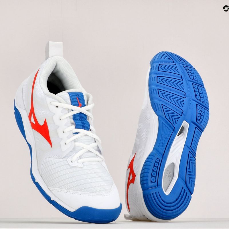 Mizuno Wave Supersonic 2 tinklinio bateliai balti V1GA204025 10