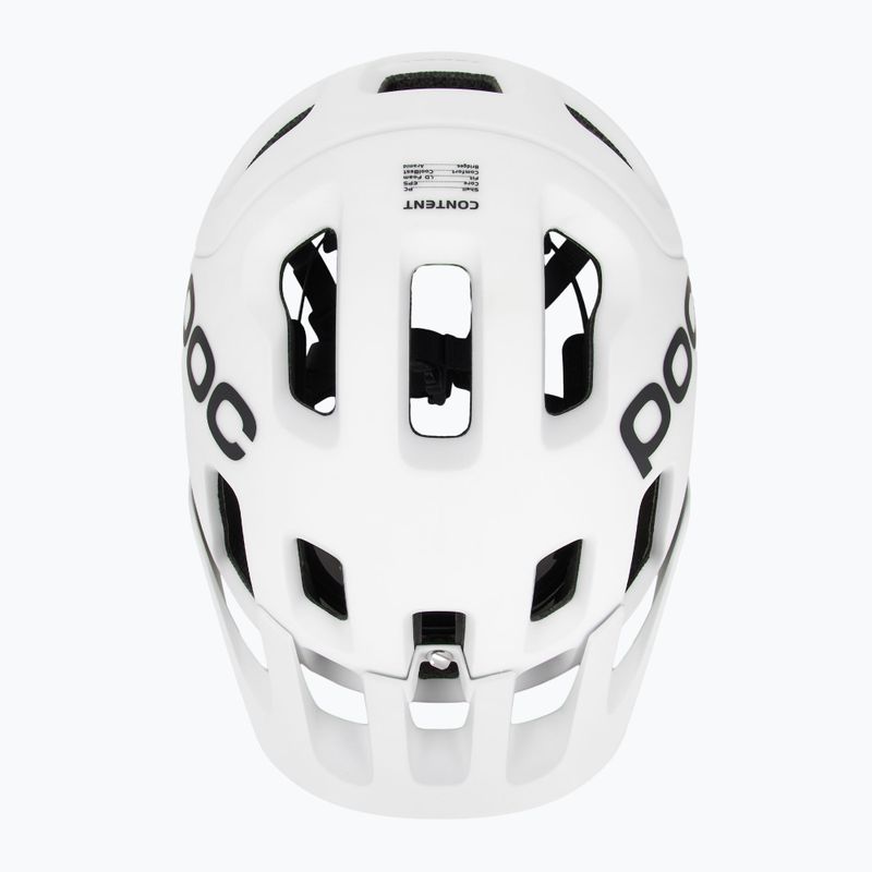 Dviračio šalmas POC Tectal hydrogen white 5