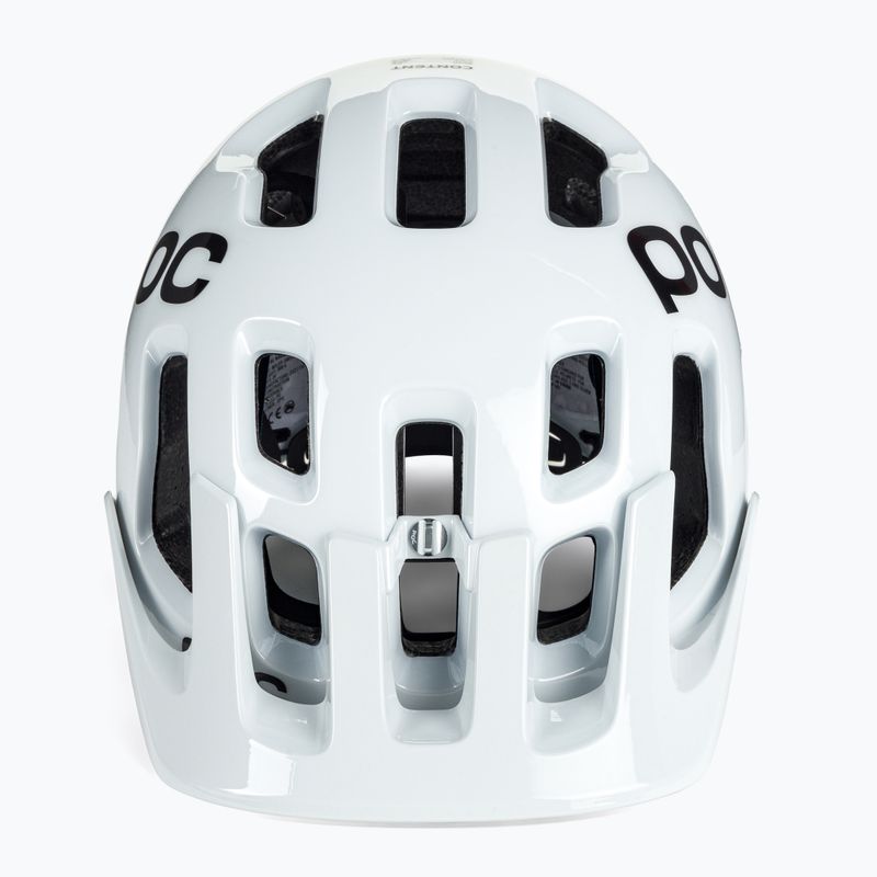 Dviračių šalmas POC Tectal Race SPIN hydrogen white/uranium black 2