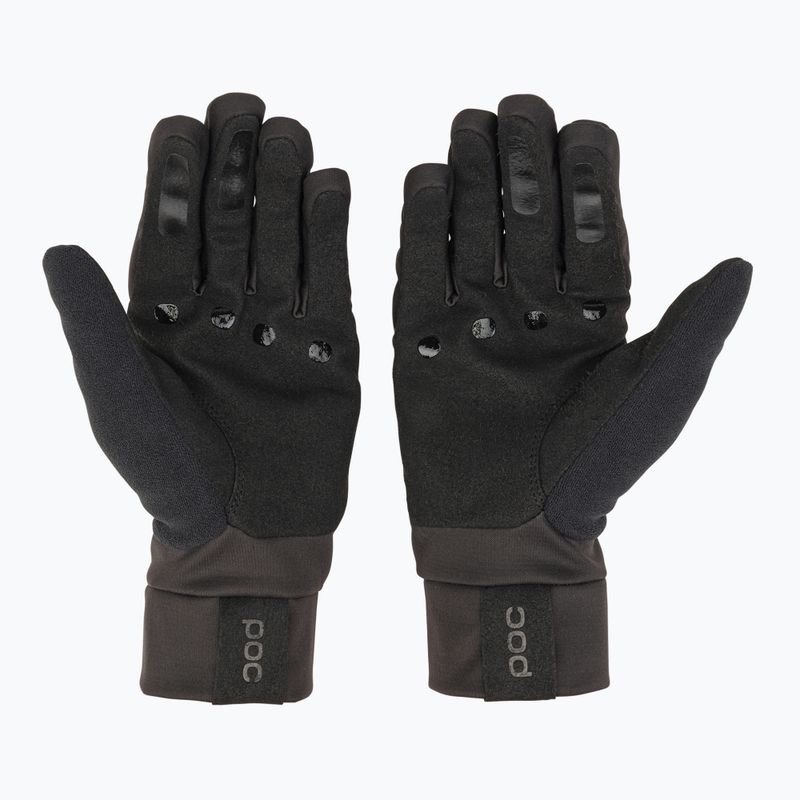 POC Essential Softshell dviratininkų pirštinės uranium black 2