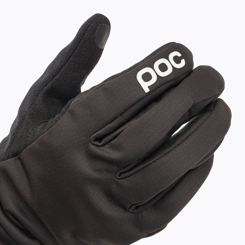 POC Essential Softshell dviratininkų pirštinės uranium black 4