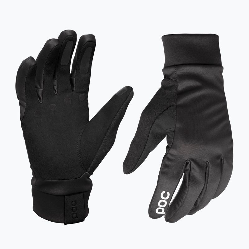 POC Essential Softshell dviratininkų pirštinės uranium black 5