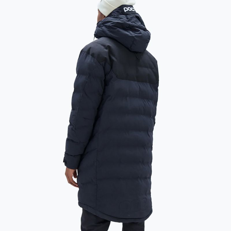 Vyriška pūkinė striukė POC Loft Parka uranium black 2