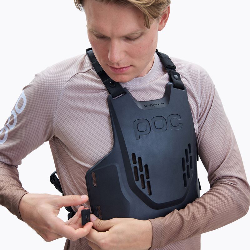 POC VPD System Torso urano juodos spalvos dviračių buferis 7