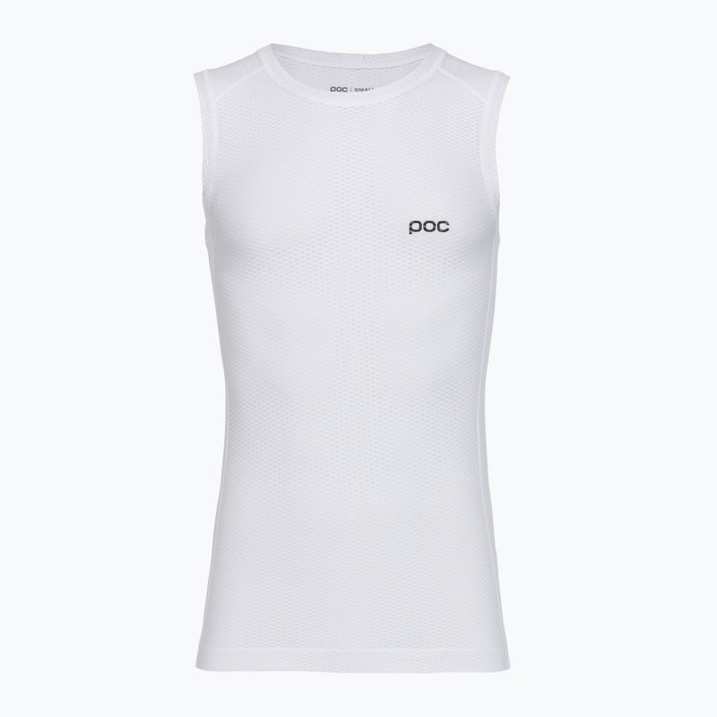 Vyriški dviratininko marškinėliai POC Essential Layer hydrogen white