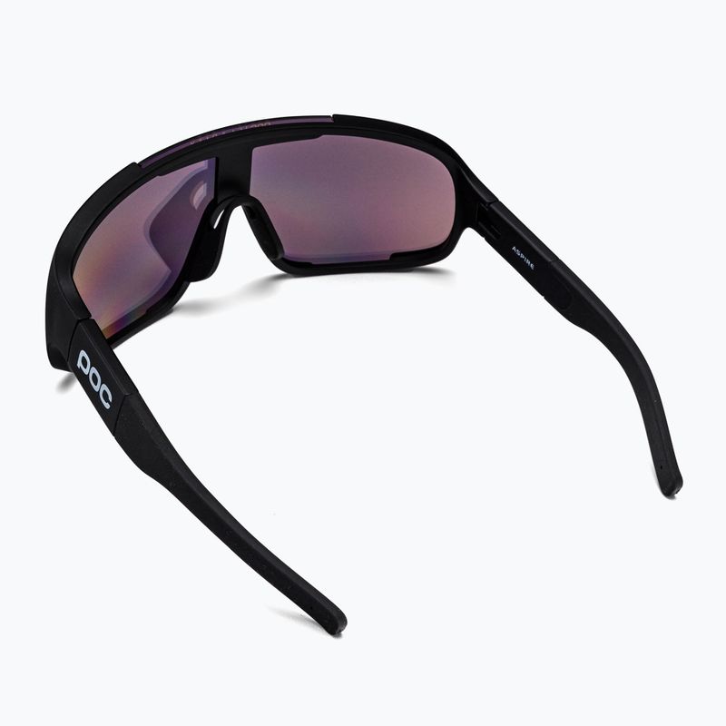 POC Aspire uranium black/clarity road gold dviračių akiniai 2