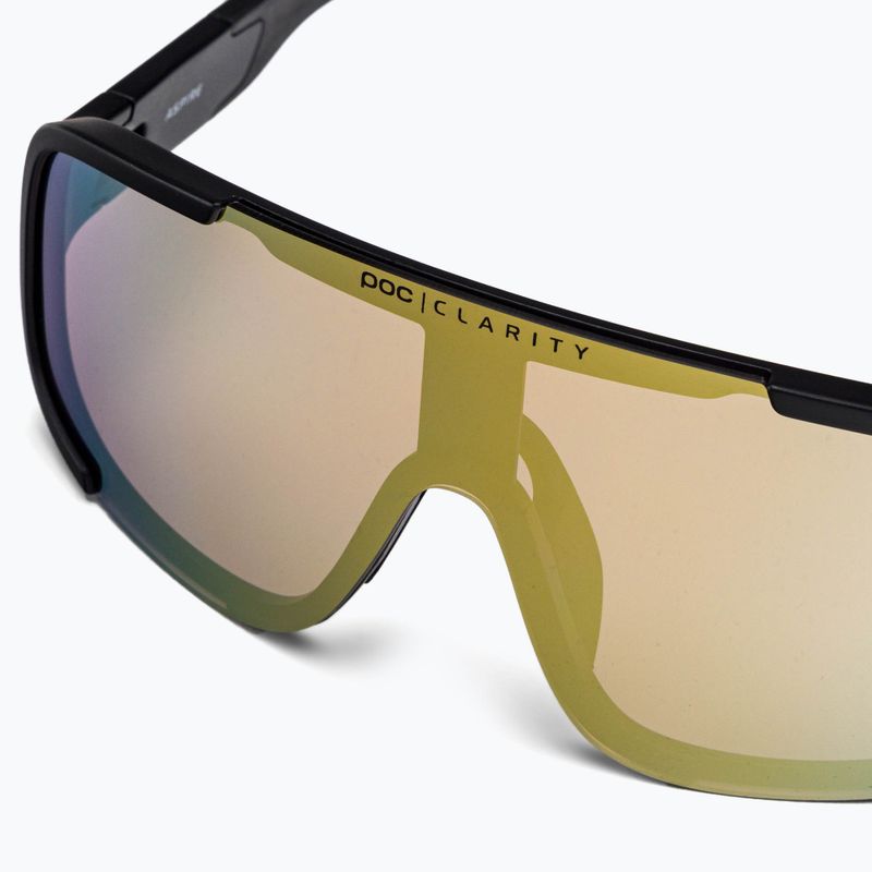 POC Aspire uranium black/clarity road gold dviračių akiniai 4