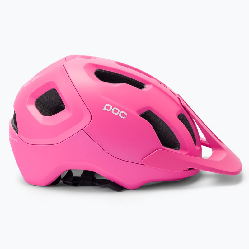 Dviračio šalmas POC Axion SPIN actinium pink matinis 3