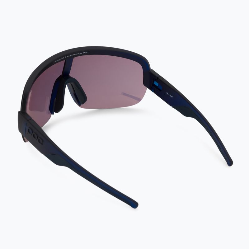 POC Aim lead blue/clarity road gold dviračių akiniai 2