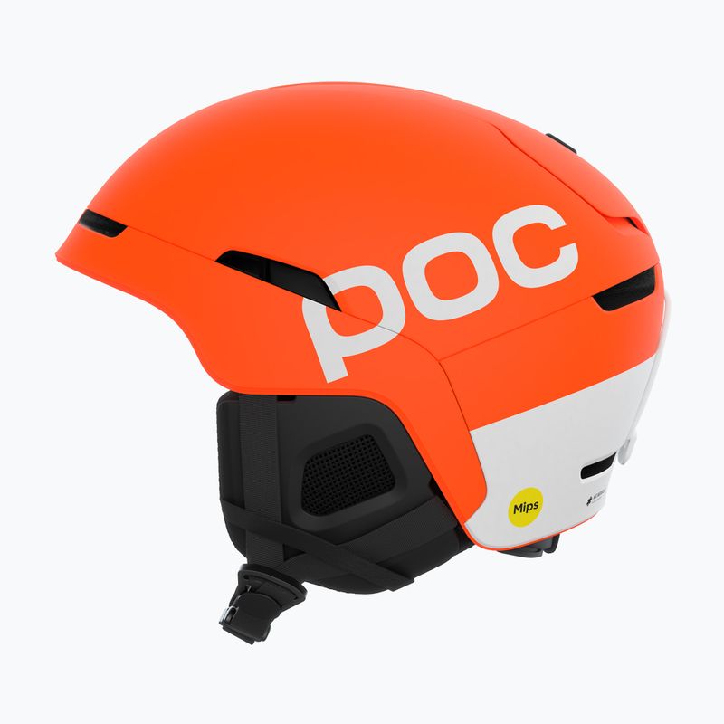 Snieglenčių šalmas POC Obex BC MIPS fluorescent orange matt 2
