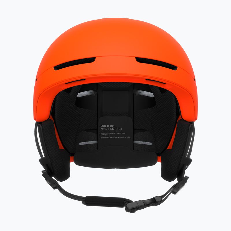 Snieglenčių šalmas POC Obex BC MIPS fluorescent orange matt 3