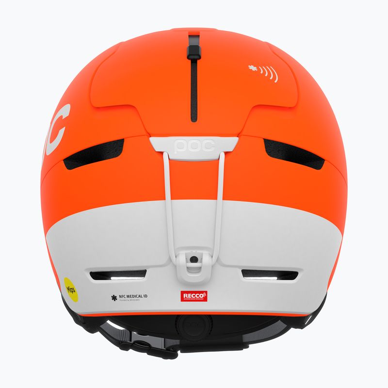 Snieglenčių šalmas POC Obex BC MIPS fluorescent orange matt 4