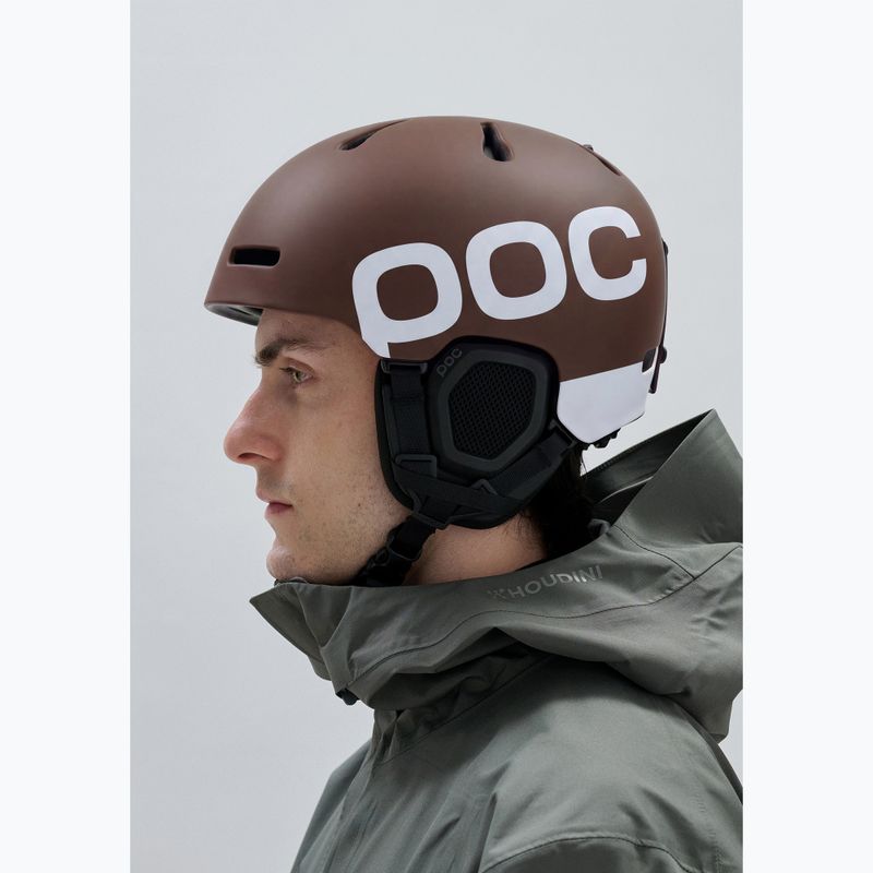 Snieglenčių šalmas POC Fornix BC bronzite brown matt 6