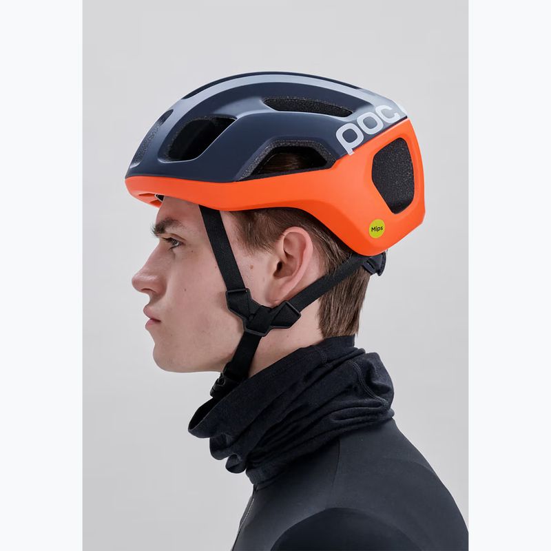 Dviračio šalmas POC Ventral Air Mips apatite navy matt/orange matt/hydrogen white matt 6