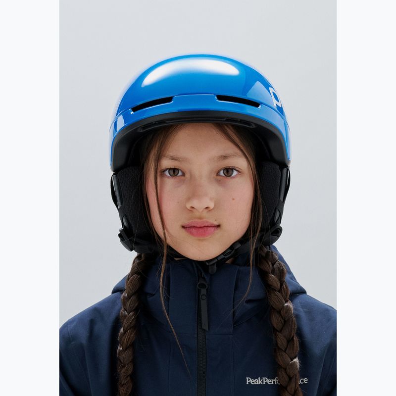 Vaikiškas slidinėjimo šalmas POC Pocito Obex MIPS Jr fluorescent blue 6